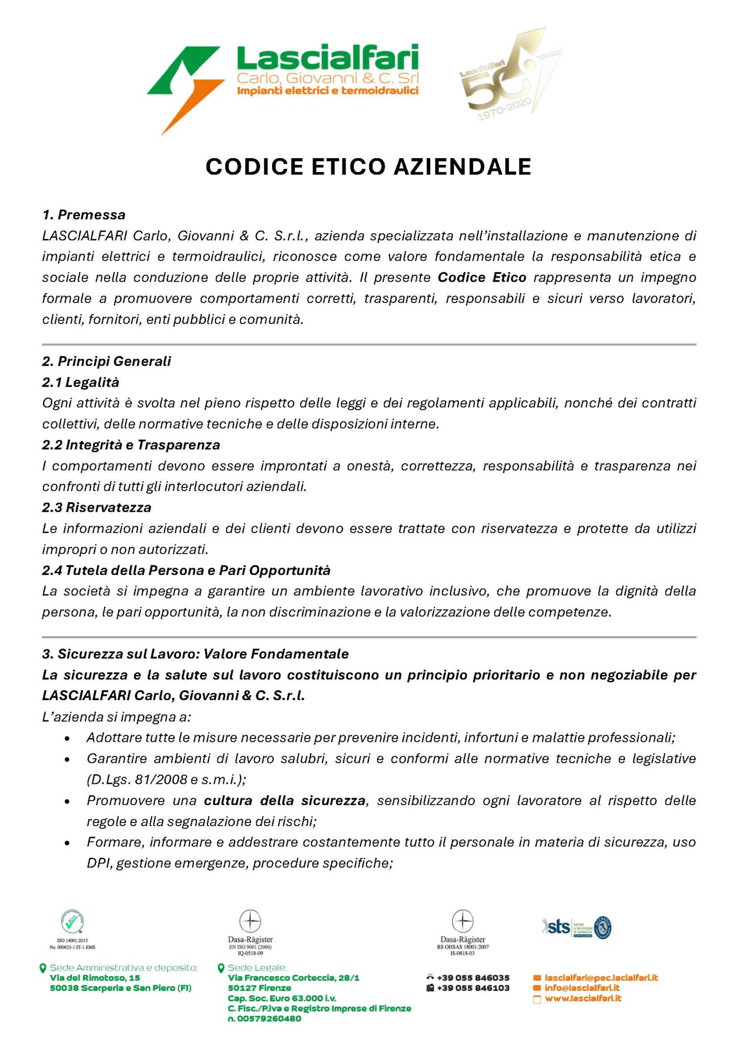 Codice Etico_Lascialfari_Rev.2025_Pagina_1